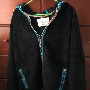 Worn once UO soft hooded jacket